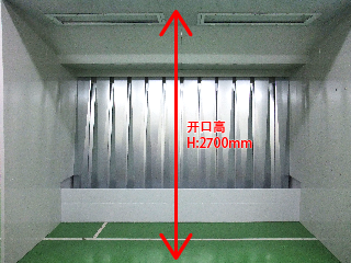 油簾柜TB-36-23B 開(kāi)口的高度